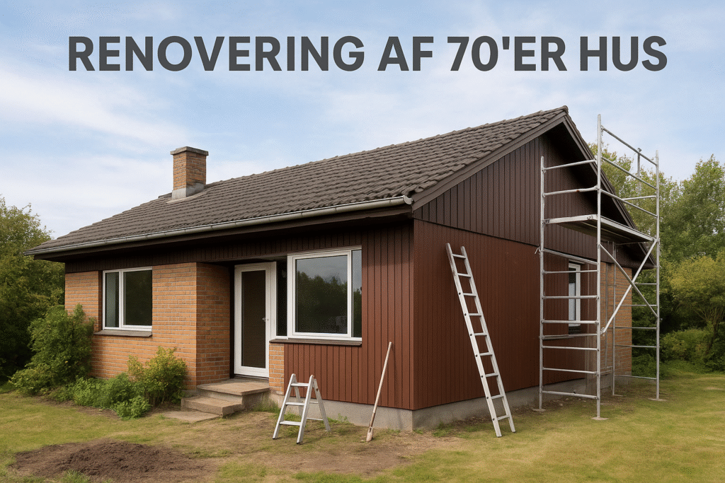 renovering af 70'er hus
