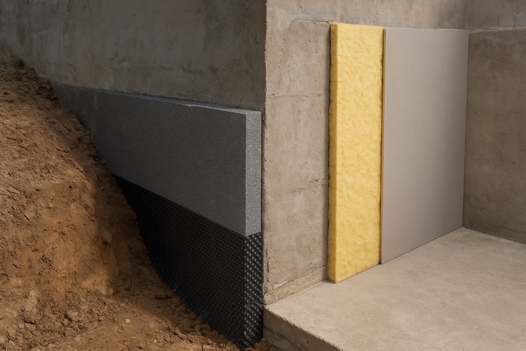 efterisolering af kælder trin for trin